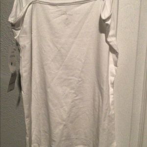 White Plain Tank Top